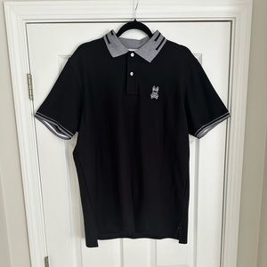 Psycho Bunny Polo Short (Black - XL)
